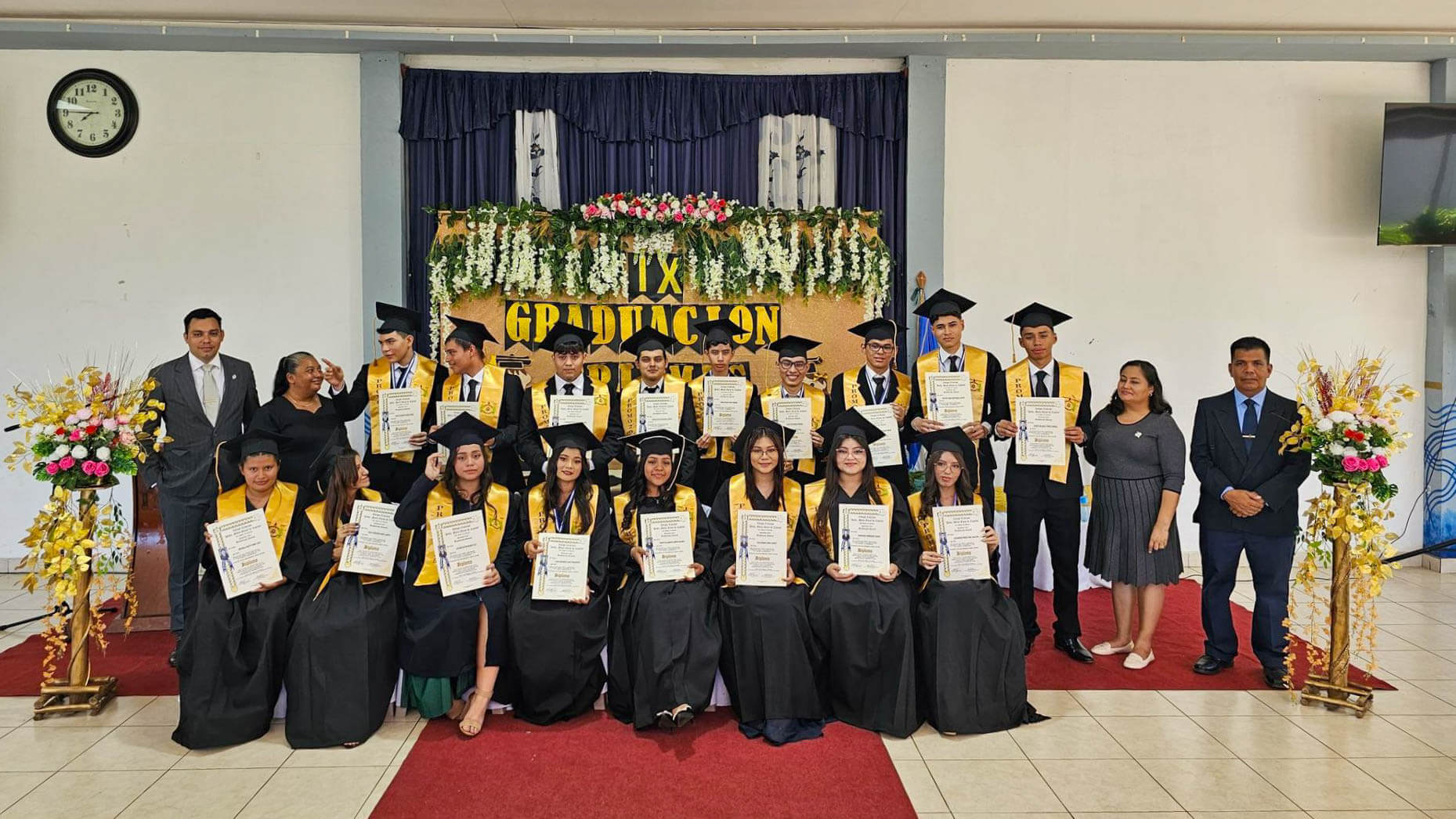 Entrada de graduandos